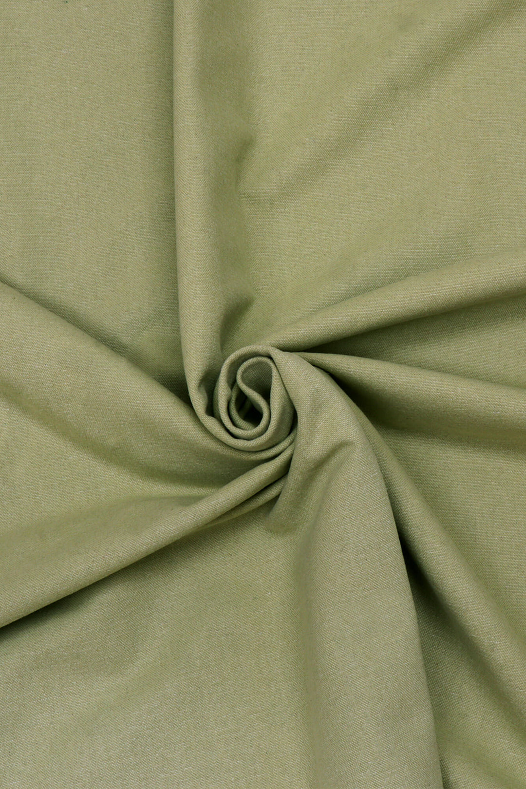 Pure Brushed Plain Olive Double Width Fabric