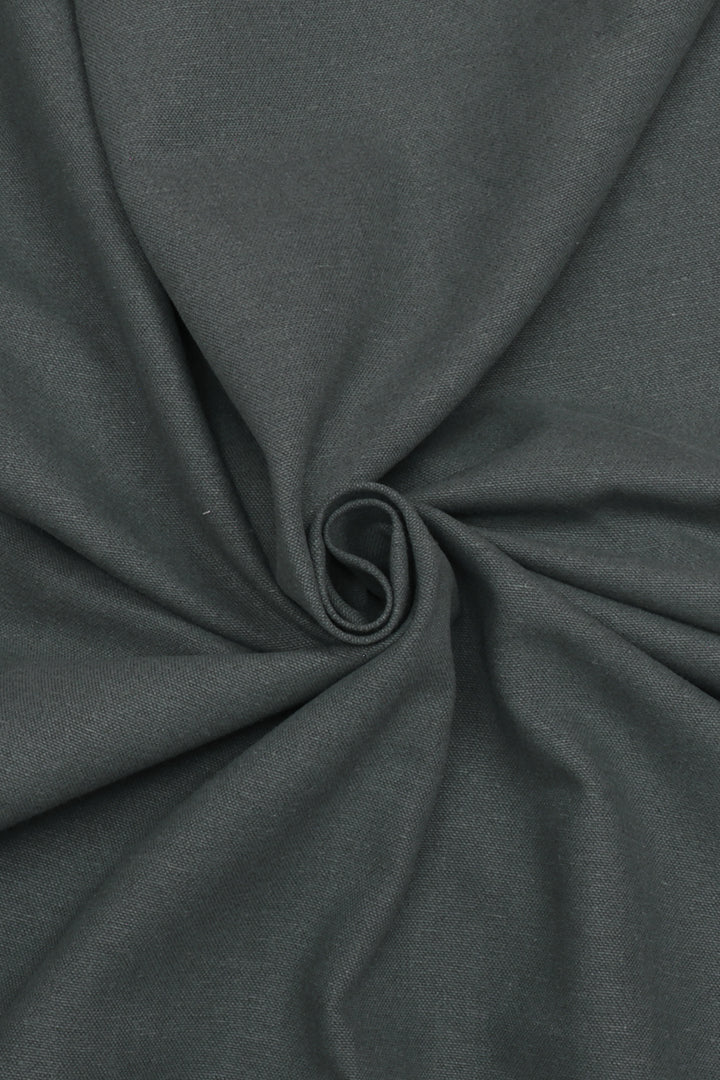 Pure Brushed Plain Petrol Double Width Fabric