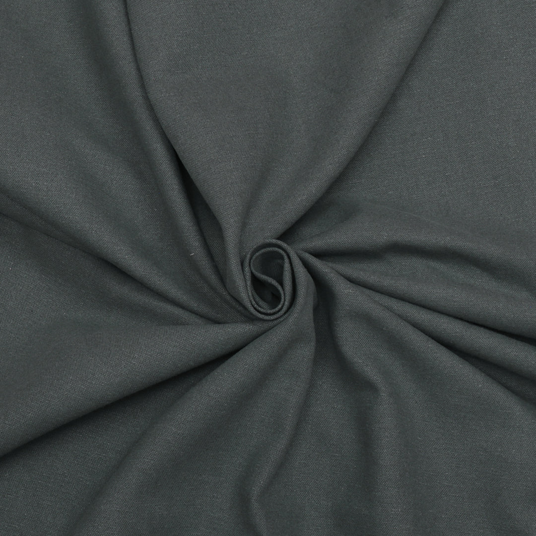 Pure Brushed Plain Petrol Double Width Fabric
