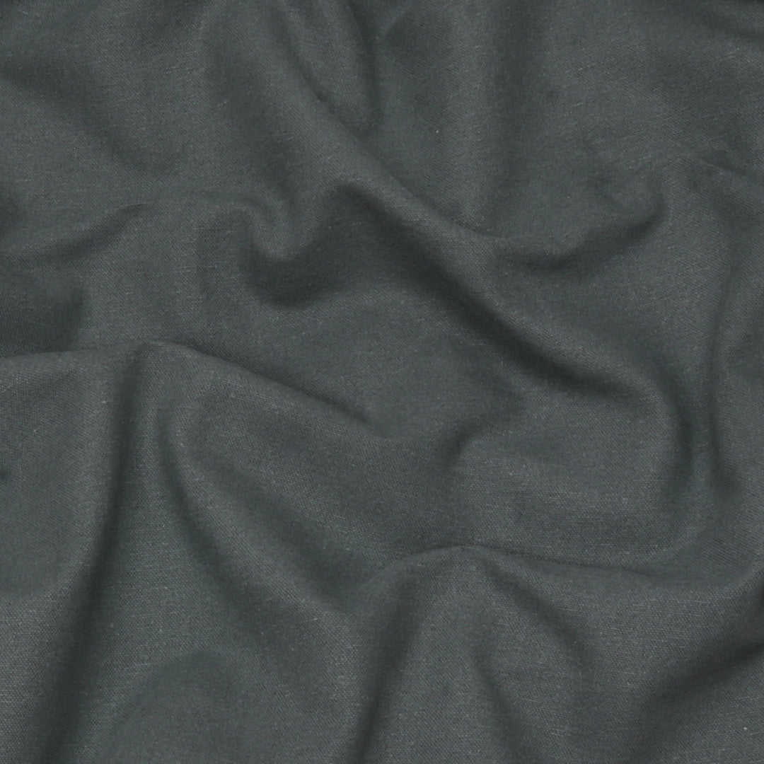 Pure Brushed Plain Petrol Double Width Fabric