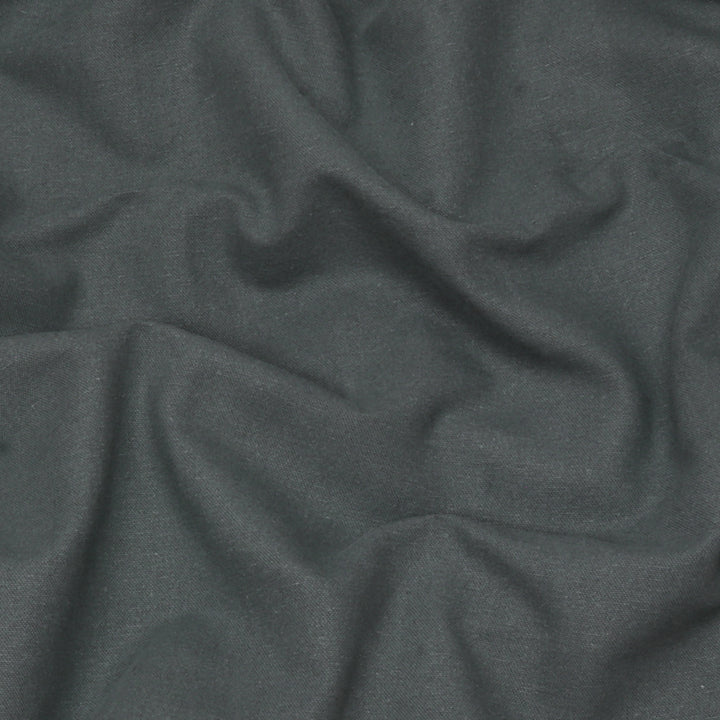Pure Brushed Plain Petrol Double Width Fabric