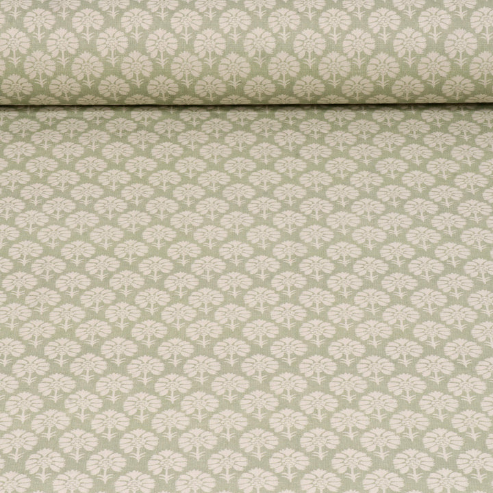 Cotswold Floral Sage Green Fabric