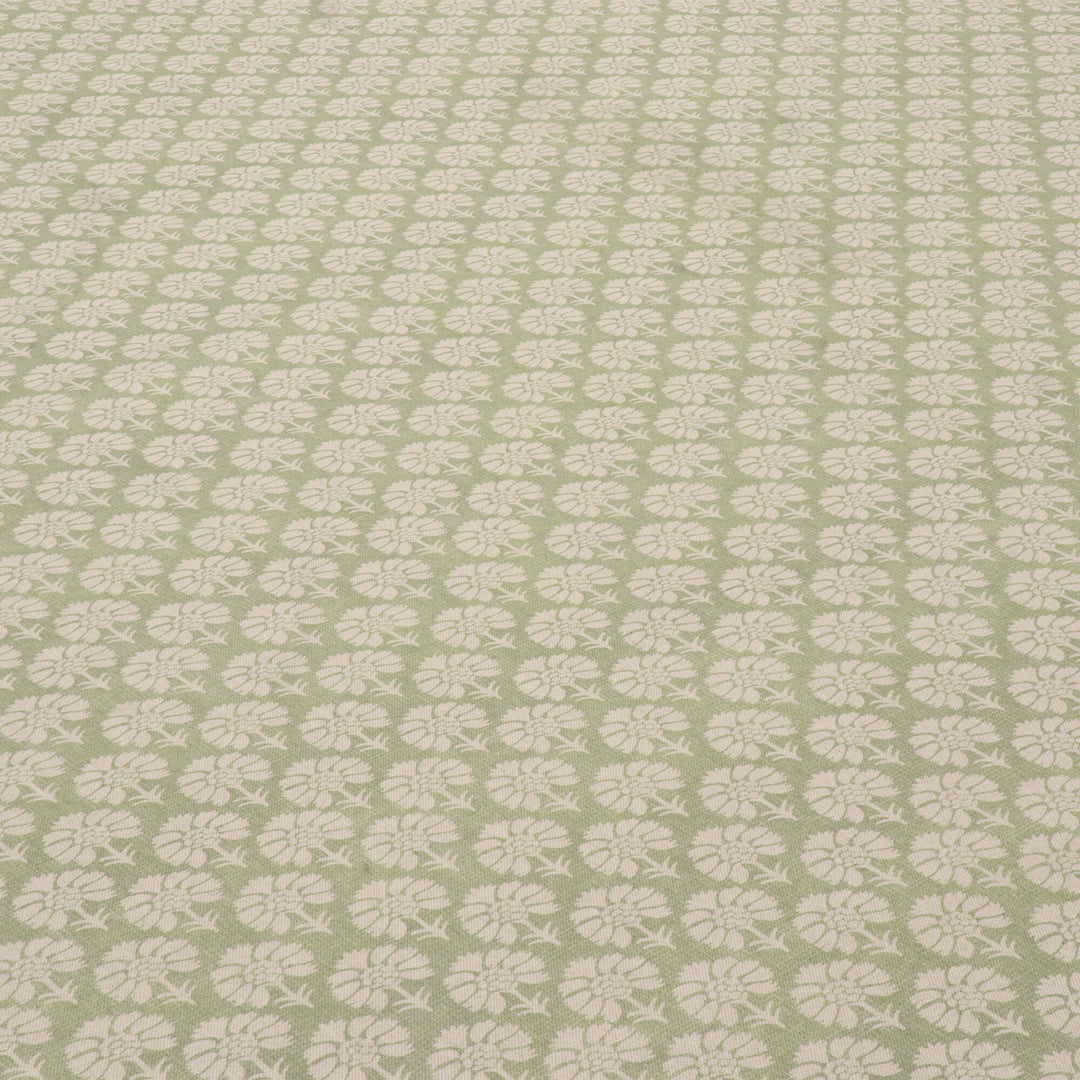 Cotswold Floral Sage Green Fabric
