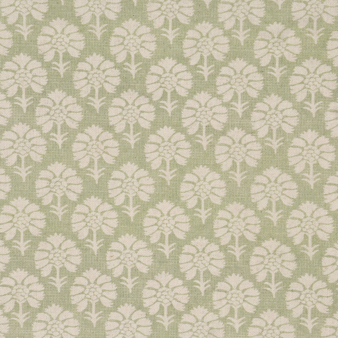 Cotswold Floral Sage Green Fabric