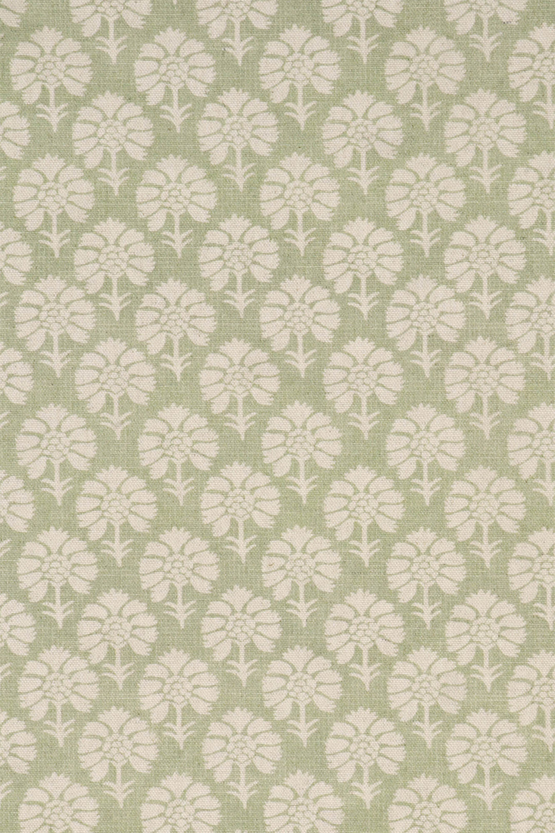 Cotswold Floral Sage Green Fabric