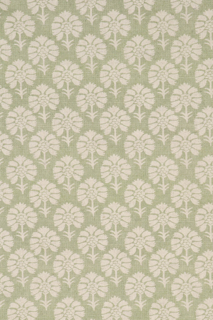 Cotswold Floral Sage Green Fabric