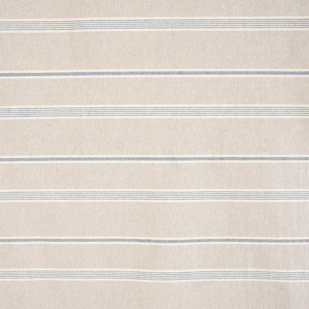Farmhouse Stripe Blue Double Width Fabric