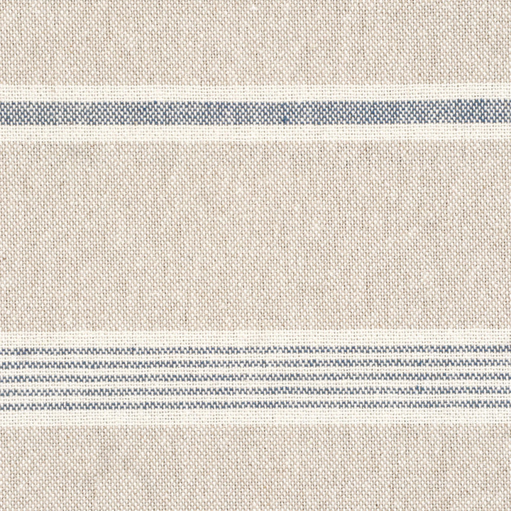 Farmhouse Stripe Blue Double Width Fabric