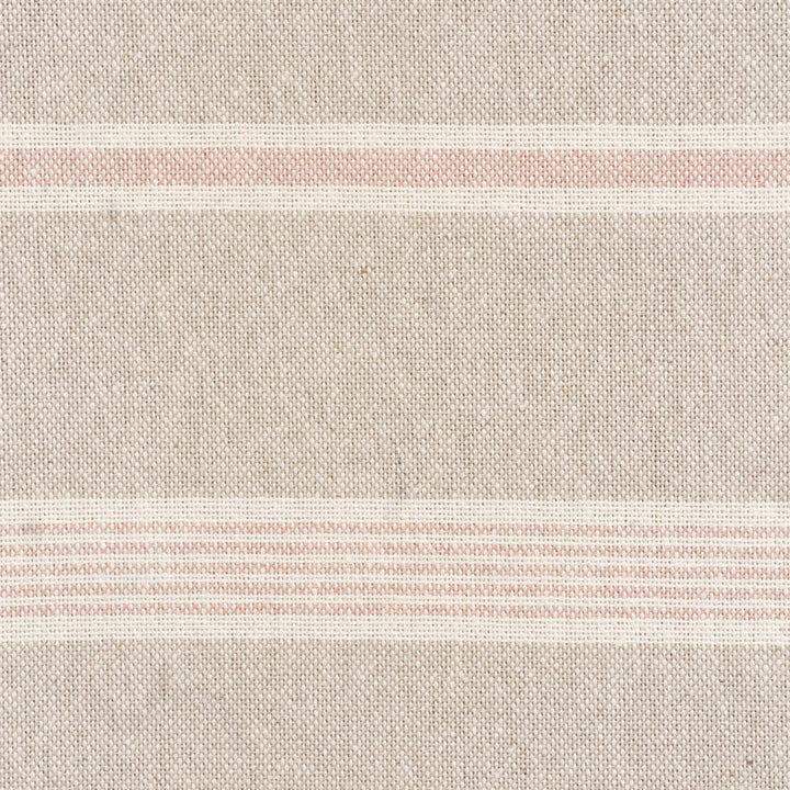 Farmhouse Stripe Pale Pink Double Width Fabric
