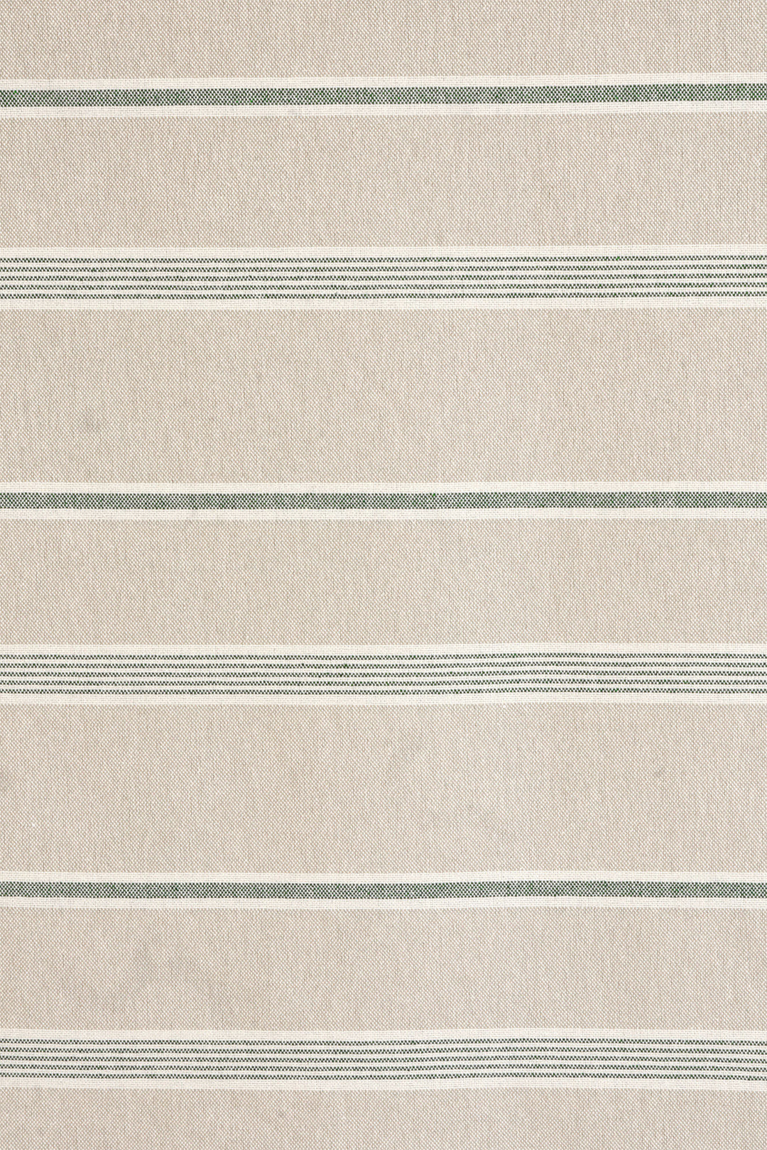 Farmhouse Stripe Green Double Width Fabric