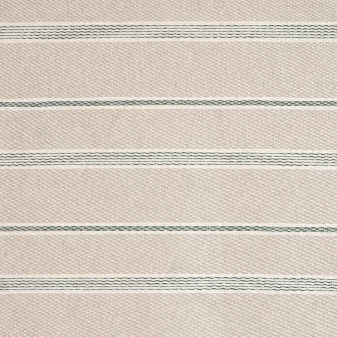 Farmhouse Stripe Green Double Width Fabric