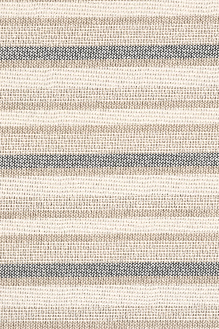 Navarra Stripe Black Double Width Fabric