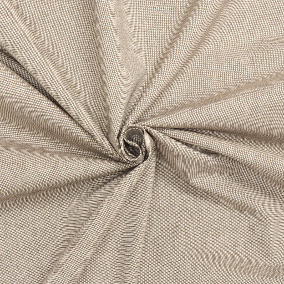 Classic Plain Stone Double Width Fabric