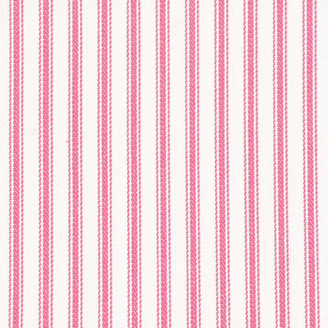 Luxury Hot Pink French Ticking Stripe Fabric