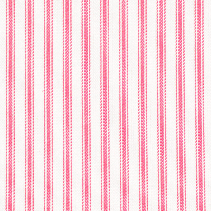 Luxury Hot Pink French Ticking Stripe Fabric