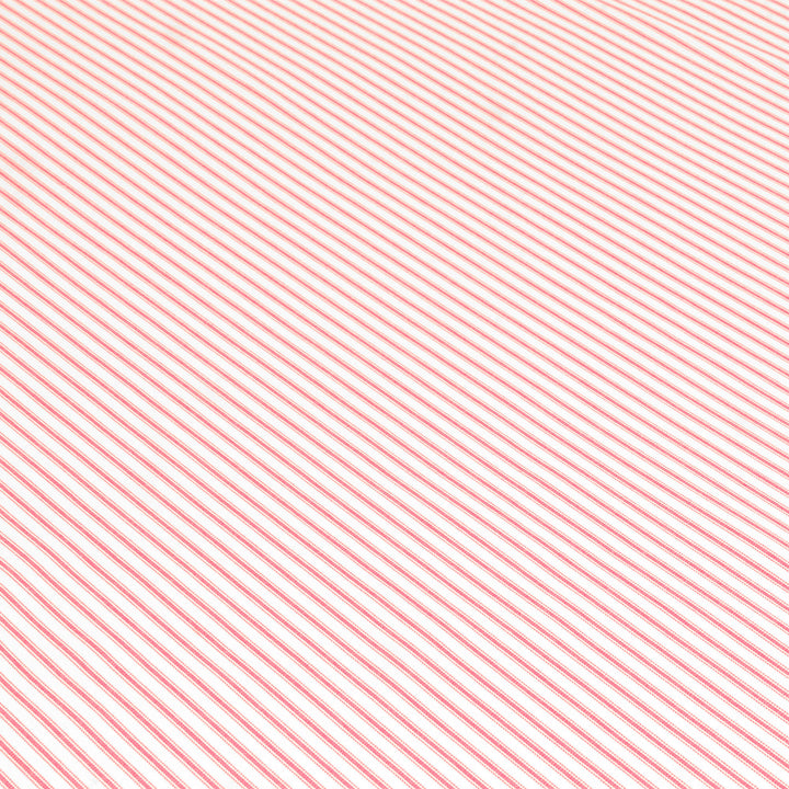 Luxury Hot Pink French Ticking Stripe Fabric
