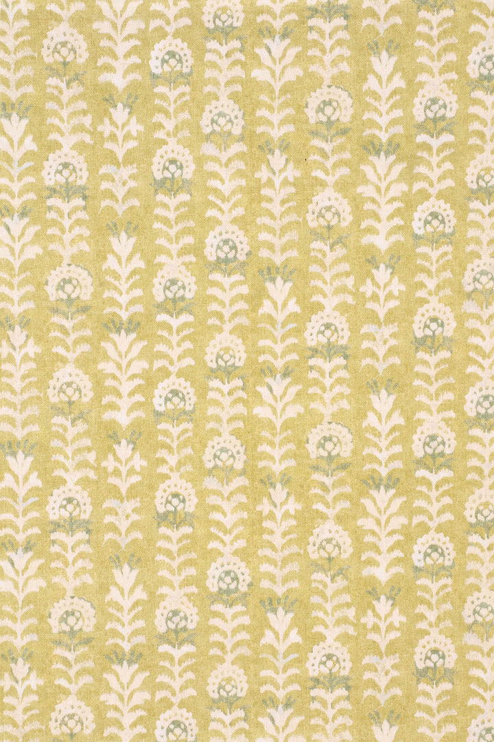 Flores Pistachio Fabric