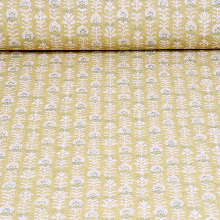 Flores Pistachio Fabric