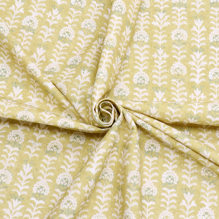 Flores Pistachio Fabric
