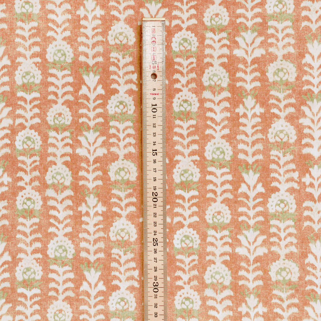 Flores Tangerine Fabric
