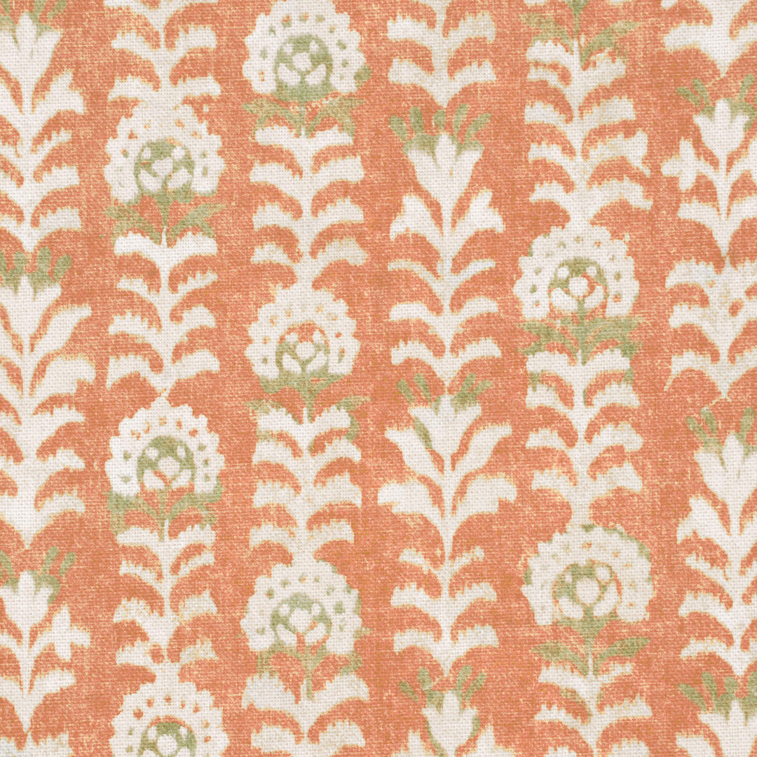 Flores Tangerine Fabric