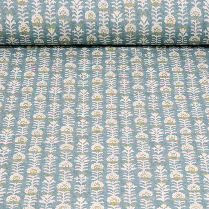Flores Aqua Fabric