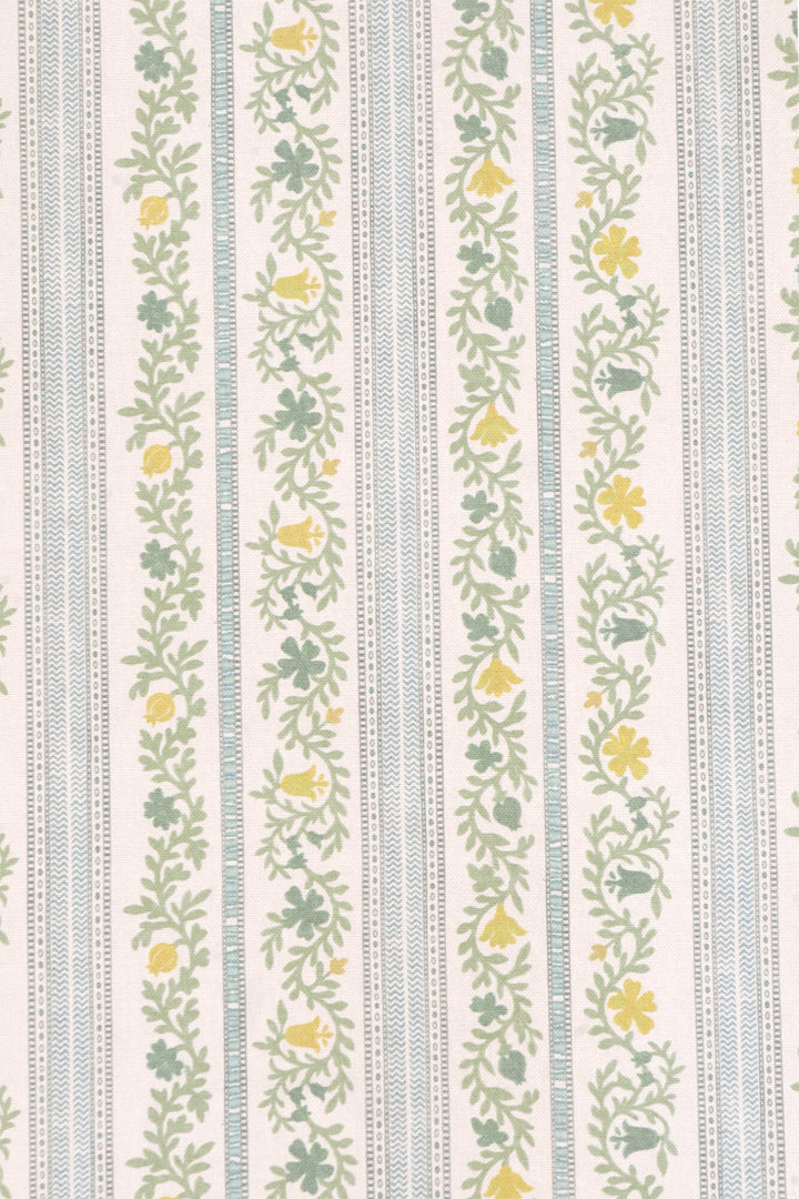 Althea Stripe Aqua Fabric