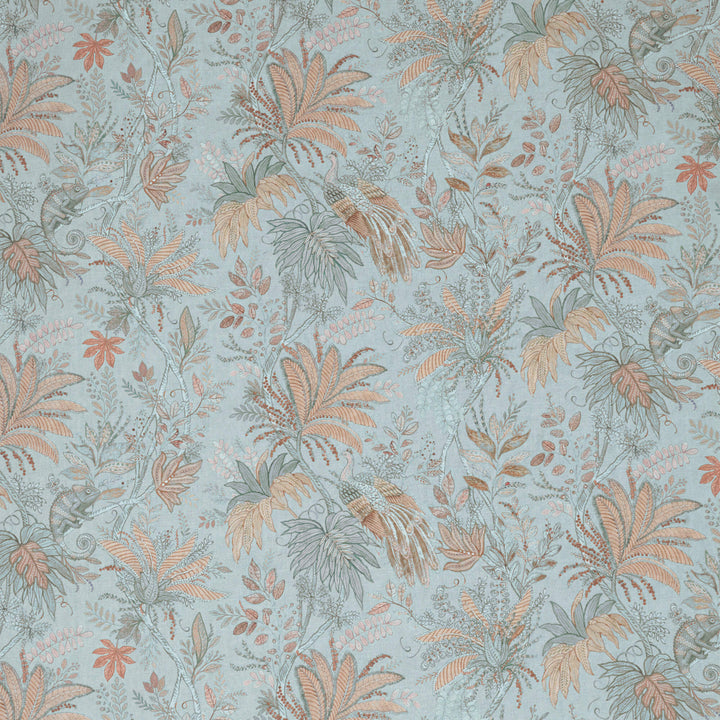 Palace Garden Duck Egg Fabric