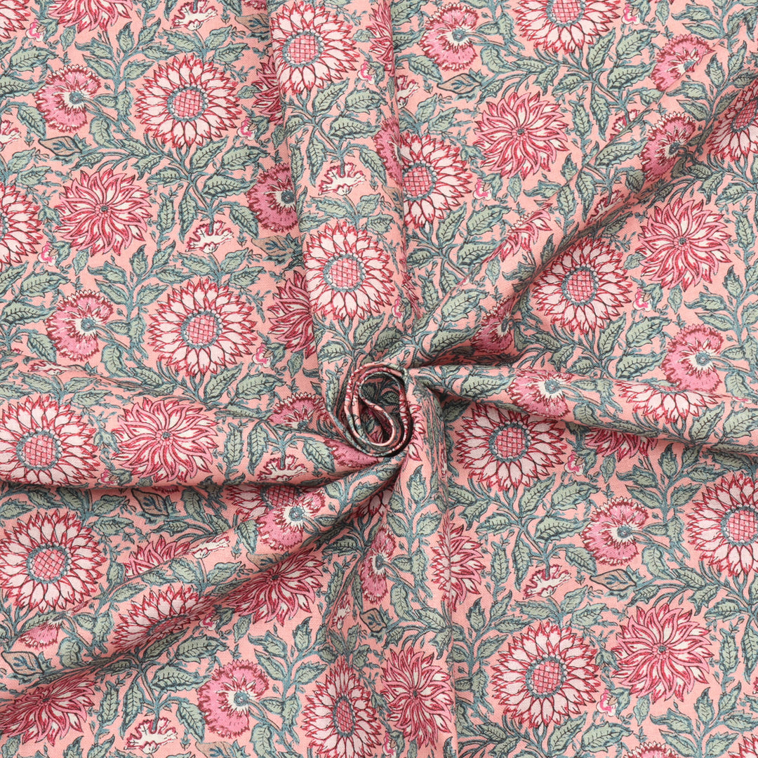 Kenzo Floral Pink Fabric