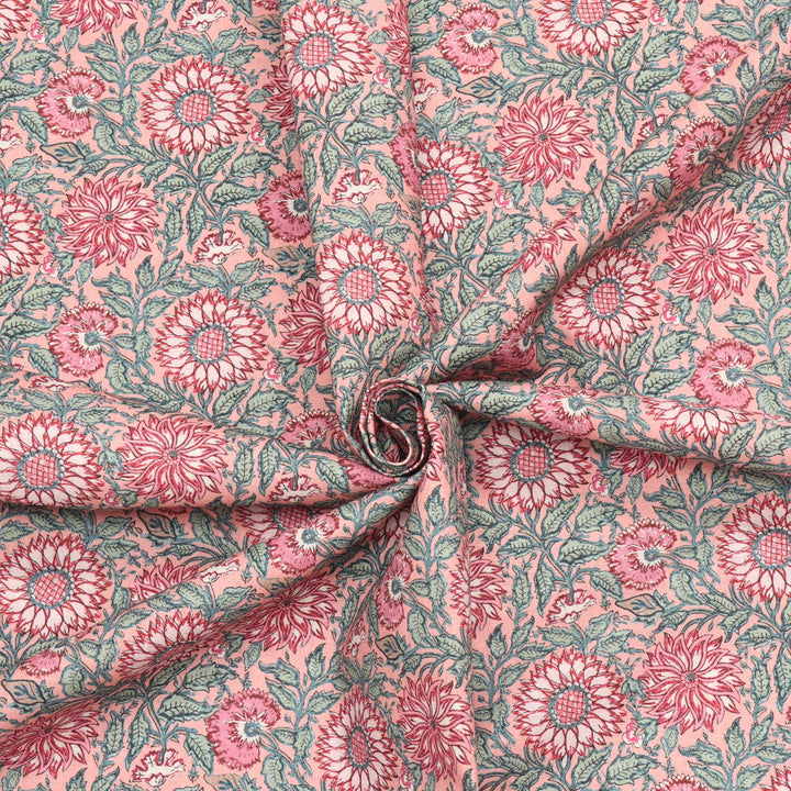 Kenzo Floral Pink Fabric
