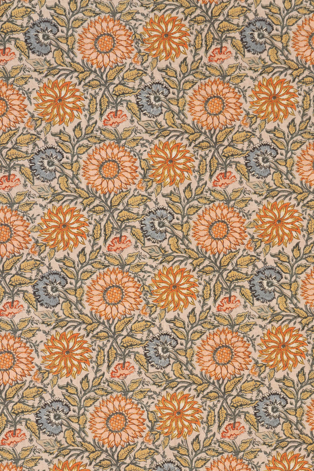 Kenzo Floral Marigold Fabric