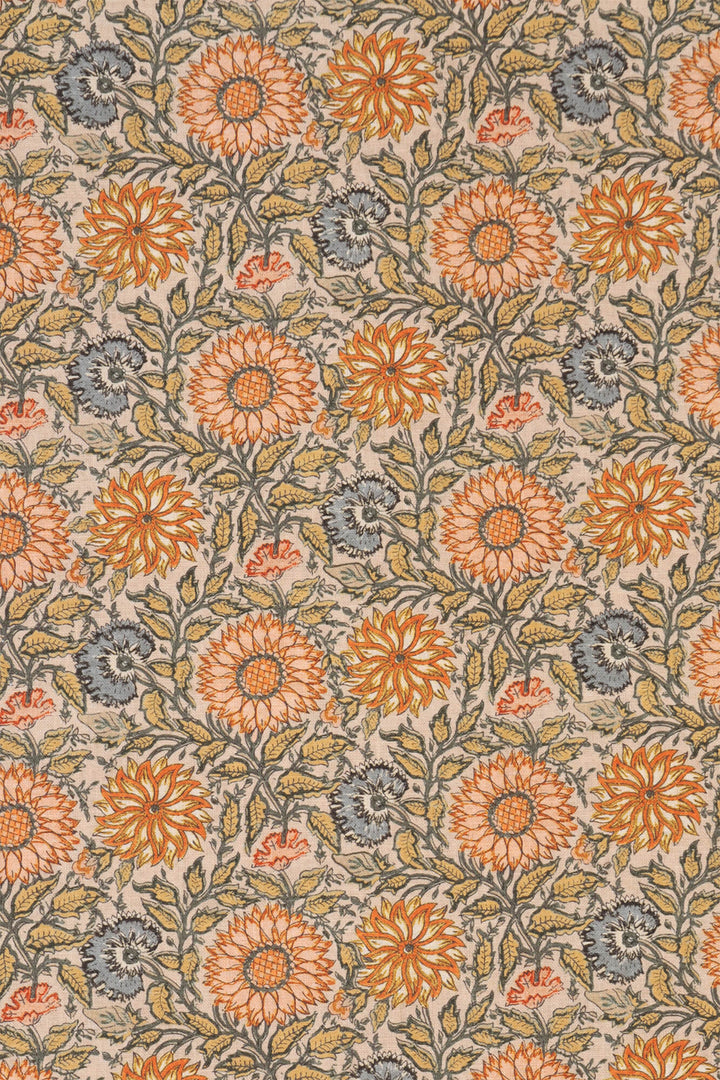 Kenzo Floral Marigold Fabric