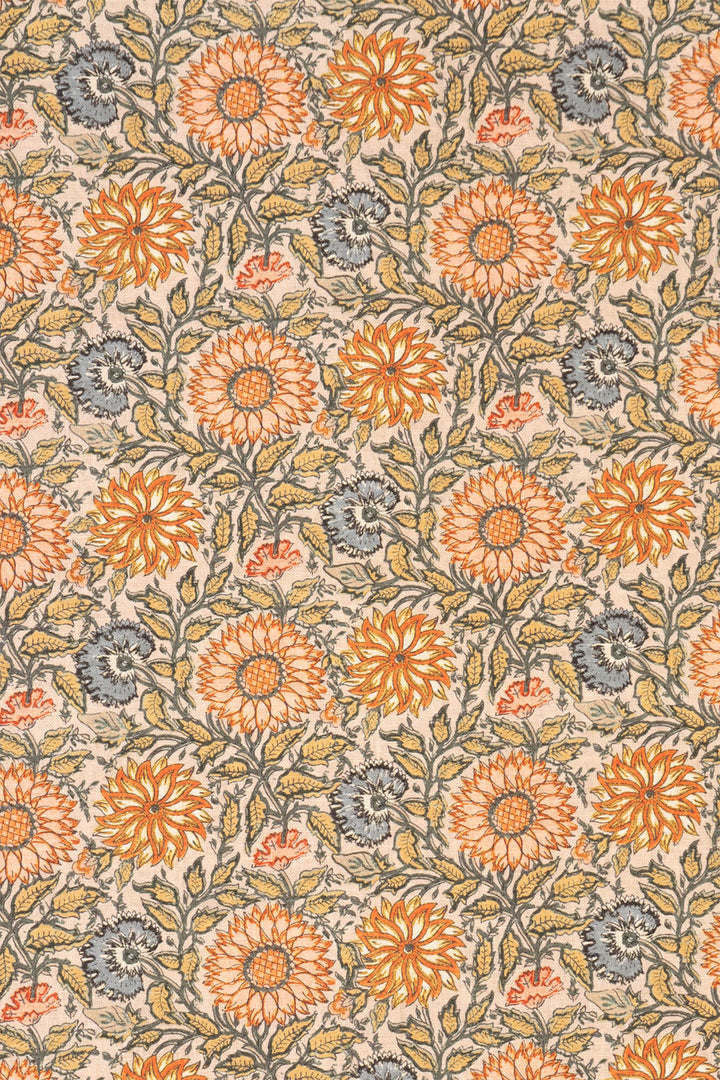 Kenzo Floral Marigold Fabric