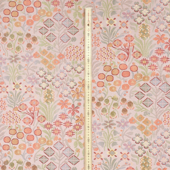 Rosaline Floral Blush Tapestry Fabric