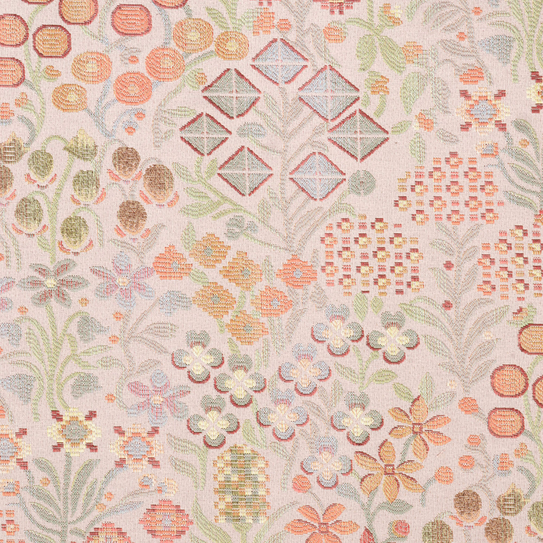 Rosaline Floral Blush Tapestry Fabric