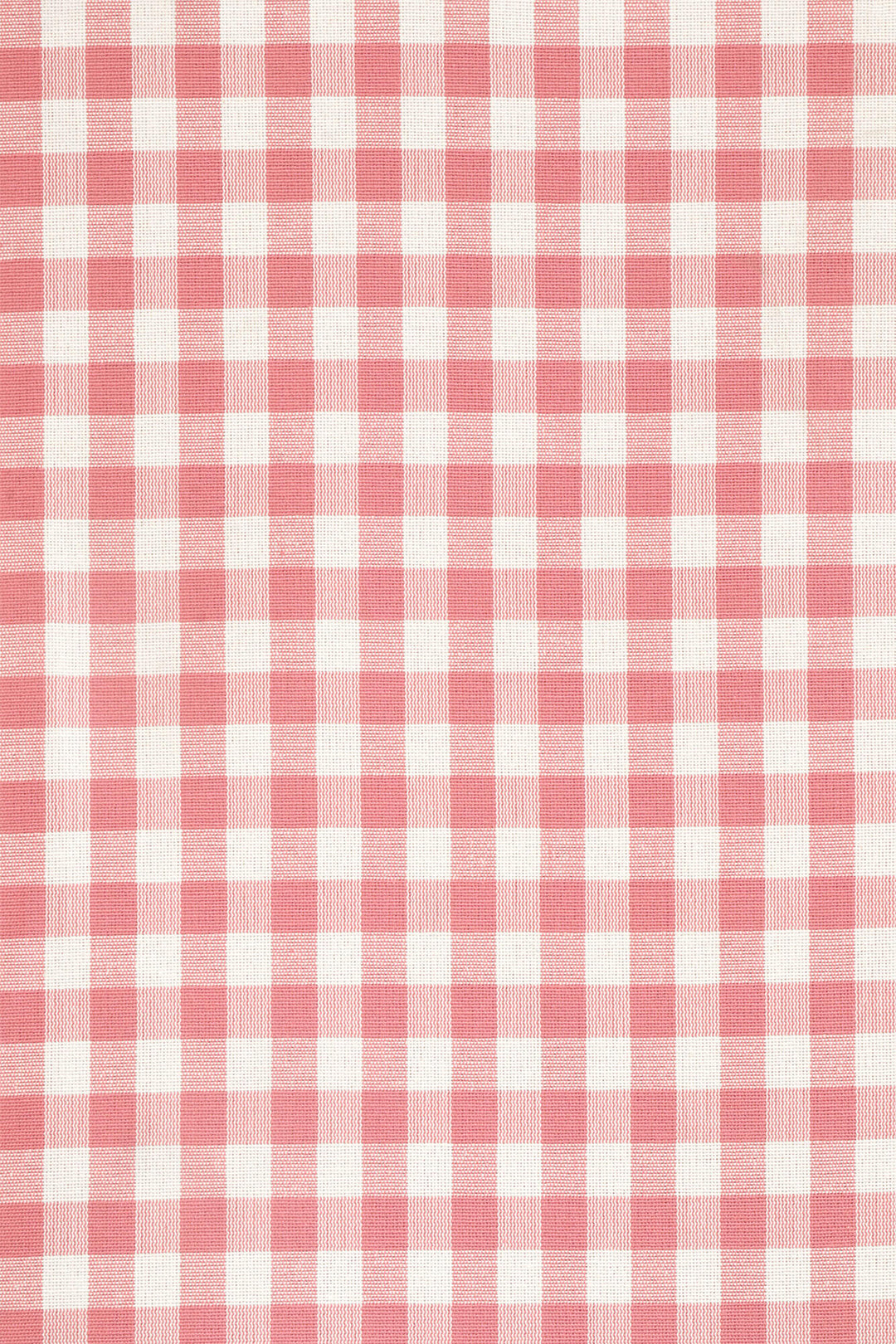 Gingham Check Fabric - Dusky Pink