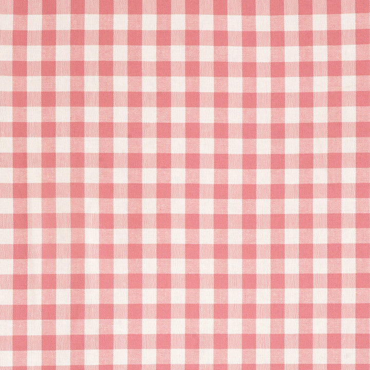 Gingham Check Fabric - Dusky Pink