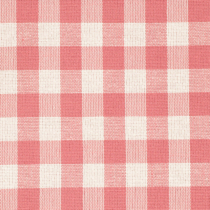 Gingham Check Fabric - Dusky Pink