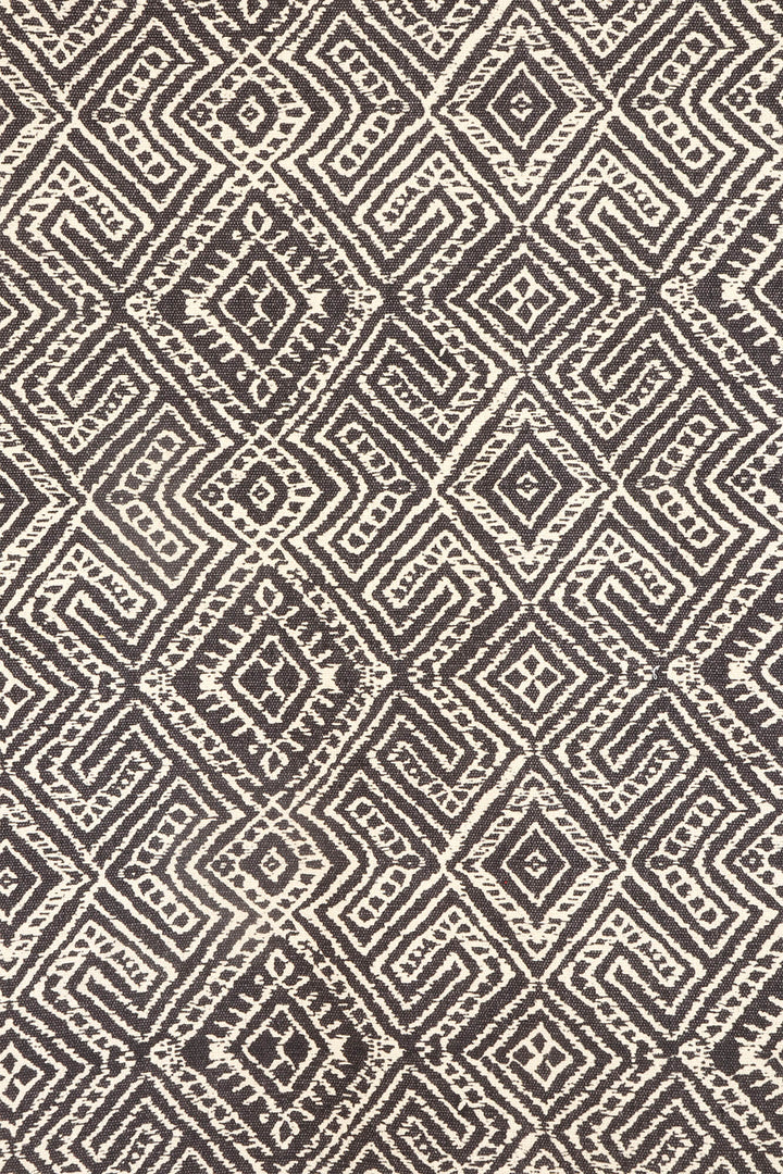 Otto Kilim Charcoal Fabric