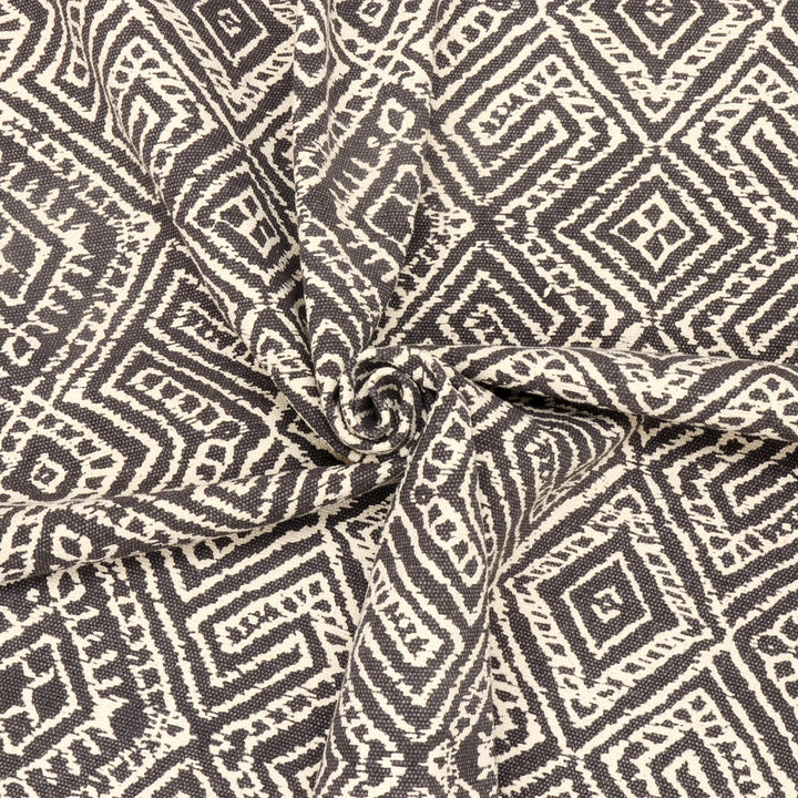 Otto Kilim Charcoal Fabric