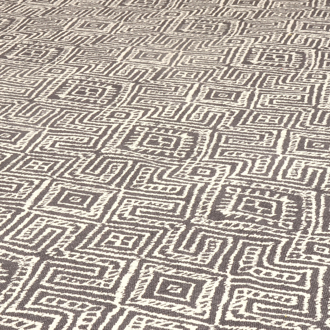 Otto Kilim Charcoal Fabric