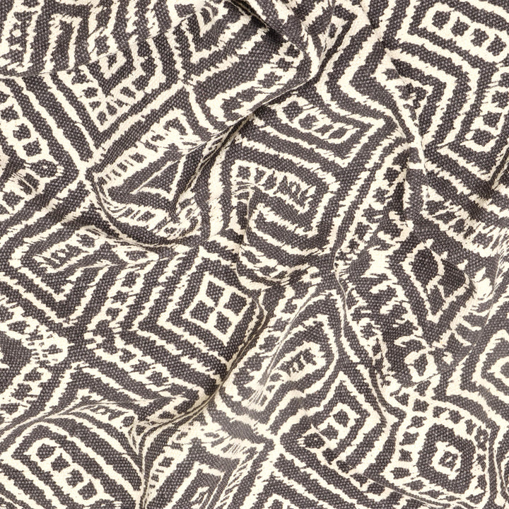 Otto Kilim Charcoal Fabric
