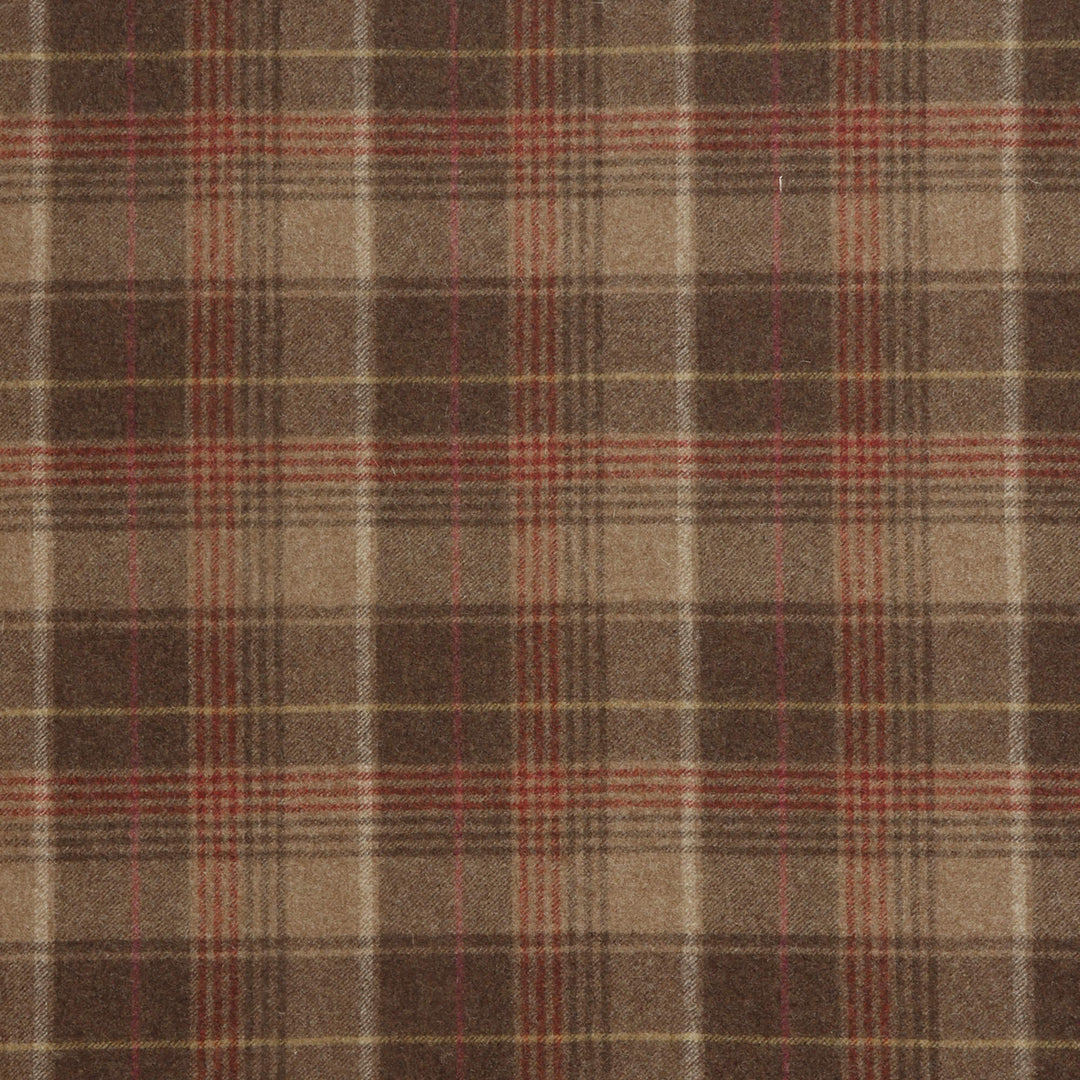 Abraham Moon Huntingtower Cocoa Fabric