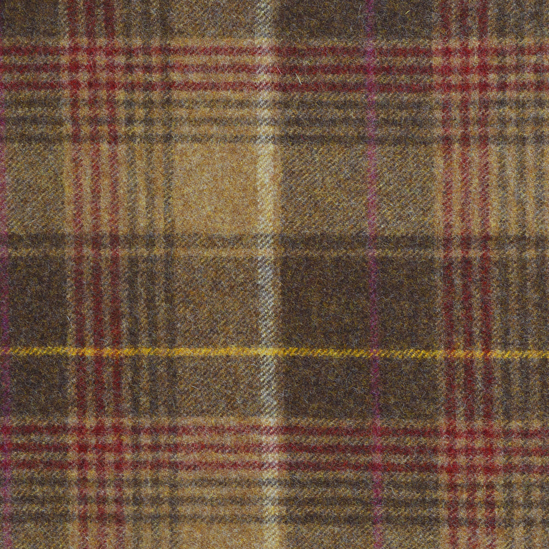 Abraham Moon Huntingtower Cocoa Fabric