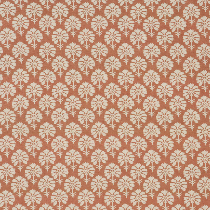 Cotswold Floral Ginger Fabric
