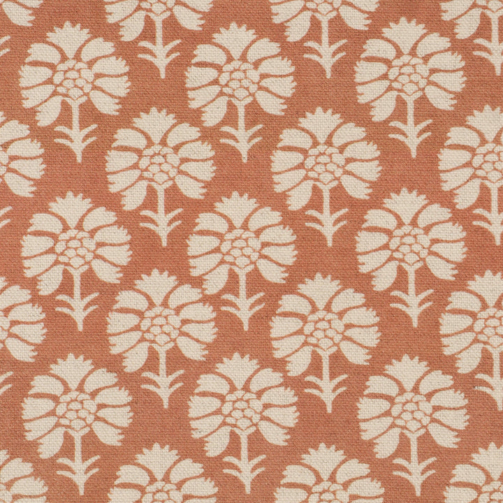 Cotswold Floral Ginger Fabric