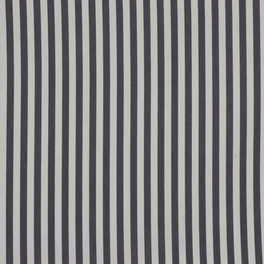 Clearance Padstow Charcoal Stripe Fabric