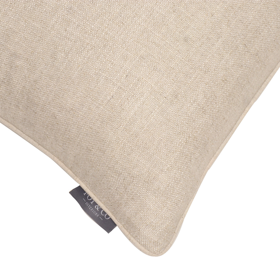 Natural Plain 50x50cm Cushion