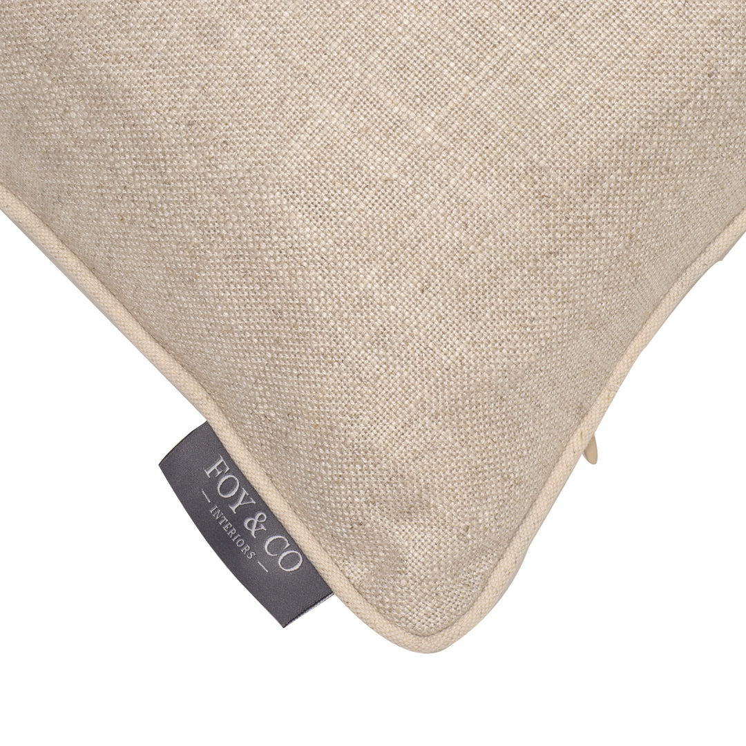 Natural Plain 60x40cm Cushion