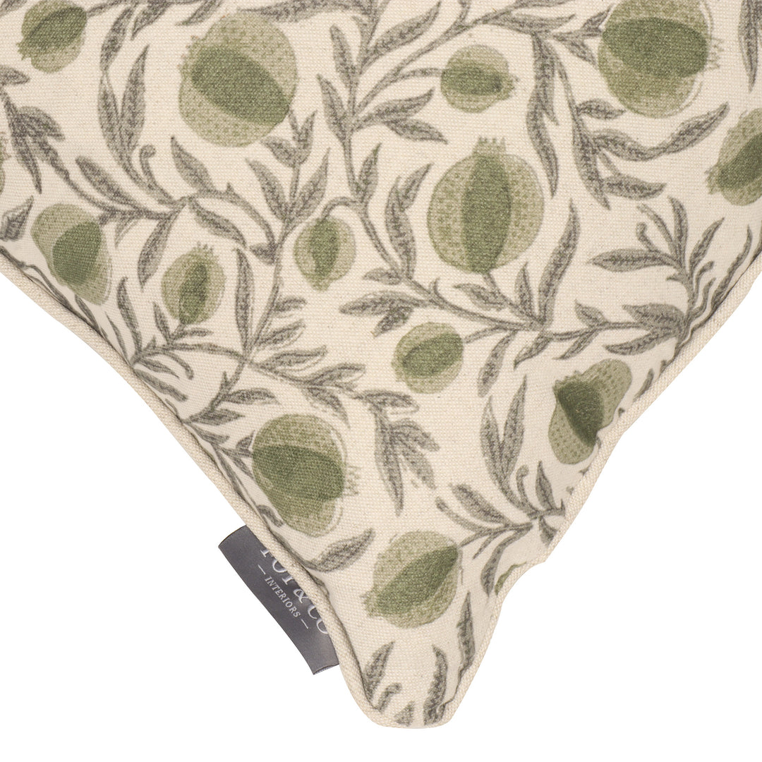 Pomegranate Olive 50x50cm Cushion